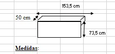 exhibitor table size