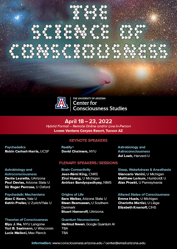 2022 The Science of Consciousness - Tucson | The Science of ...